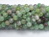 Fluorite, Rainbow Fluorite, 8mm (8.5mm), Round-BeadXpert