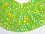 Selenite - Green & Yellow, 8mm (8.5mm)-BeadXpert