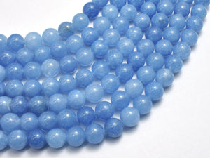 Jade - Blue, 8mm, Round-BeadXpert