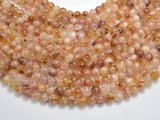 Citrine Beads, 8mm, Round-BeadXpert