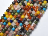 Mixed Stone, 6mm Round Beads-BeadXpert