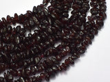 Red Garnet, 4mm - 10mm Pebble Chips Beads-BeadXpert