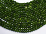 Jade - Green, 6mm Round Beads-BeadXpert