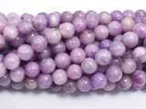 Lepidolite, 8mm (8.6mm) Round-BeadXpert