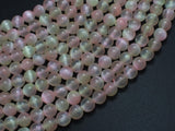 Selenite - Peach & Yellow, 6mm (6.5mm)-BeadXpert