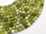 Serpentine Jade, 6mm (6.6mm) Round-BeadXpert