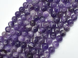 Amethyst Beads, 8mm (8.5mm) Round Beads-BeadXpert