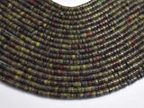 Dragon Blood Jasper, 2x4mm Heishi Disc-BeadXpert