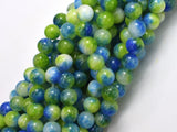 Jade - Green & Blue, 8mm Round-BeadXpert