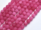 Matte Jade - Pink, 8mm Round-BeadXpert