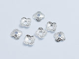 20pcs 925 Sterling Silver Bead Caps, 5x1.2mm Flower Caps-BeadXpert