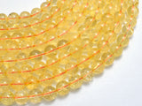 Citrine Beads, 8mm Round Beads