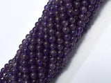 Amethyst, 4mm (4.6mm) Round-BeadXpert