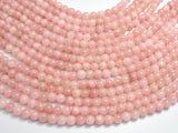 Jade - Rose Pink, 6mm (6.5mm) Round-BeadXpert
