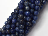 Sodalite Beads, Round, 8mm-BeadXpert