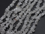 Clear Quartz, 4mm - 10mm Chips Beads, 33 Inch-BeadXpert