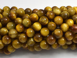 Golden Tiger Eye, 8mm (8.5mm) Round-BeadXpert