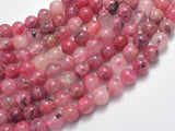 Pink Rhodonite, Sakura Rhodonite, 8mm (8.5mm) Round-BeadXpert