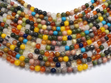 Mixed Stone, 6mm Round Beads-BeadXpert