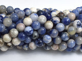 Sodalite Beads, 8mm Round Beads