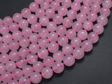 Rose Quartz Beads, 8mm Round Beads-BeadXpert