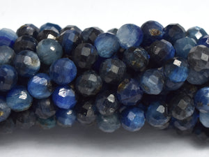 Kyanite Beads, 3mm Micro Faceted Round-BeadXpert