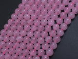 Rose Quartz Beads, 8mm Round Beads-BeadXpert