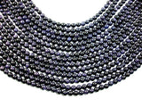 Blue Goldstone Beads, 6mm Round Beads-BeadXpert