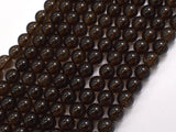 Smoky Quartz, 8mm Round-BeadXpert