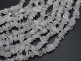 Clear Quartz, 4mm - 10mm Chips Beads, 31 Inch-BeadXpert