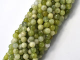 Serpentine Jade, 6mm (6.6mm) Round-BeadXpert