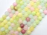Jade - Multi Color, 8mm (8.5mm) Round-Beadxpert