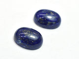 Lapis Lazuli Cabochon, 9x12mm Oval, 2pieces-BeadXpert