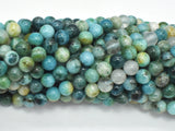 Hemimorphite, 6mm Round Beads