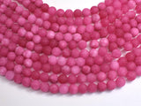 Matte Jade - Pink, 8mm Round-BeadXpert