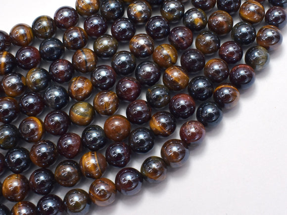 Mystic Coated, Tiger Eye Beads, 3 color, 8mm-BeadXpert