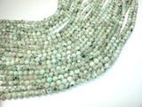 Sesame Jasper Beads, Kiwi Jasper, Round, 6mm