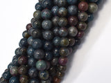 Ruby Blue Sapphire, 8mm Round-BeadXpert