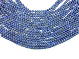 Matte Natural Lapis Lazuli Beads , 6mm Round Beads-BeadXpert