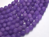 Matte Jade - Purple, 8mm Round-BeadXpert