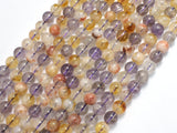 Amethyst, Citrine, 6mm Round-BeadXpert