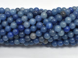 Blue Aventurine Beads, Round, 6mm-BeadXpert