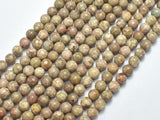 Fossil Jasper Beads, 6mm, Round Beads-BeadXpert