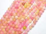 Jade - Pink & Yellow, 6mm Round-BeadXpert