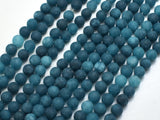 Matte Jade - Blue, 6mm Round-BeadXpert