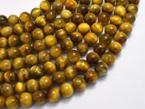 Golden Tiger Eye, 8mm (8.5mm) Round-BeadXpert