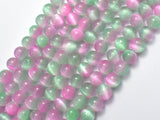 Selenite - Green & Purple, 8mm (8.5mm)-BeadXpert