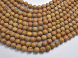 Wood Jasper Beads, Round, 8 mm-BeadXpert