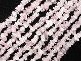 Rose Quartz Beads, Chips Beads, Approx (4-10) mm, 30 Inch-BeadXpert