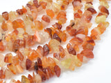 Carnelian Beads, 4-9mm Chips Beads, 34 Inch-Beadxpert